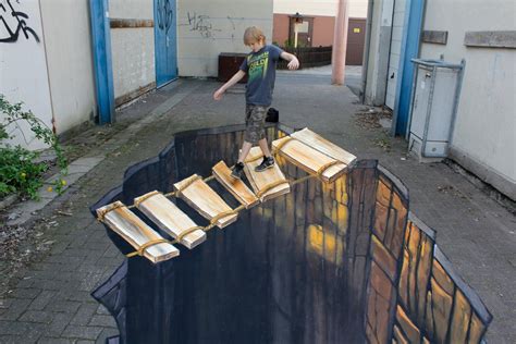 20+ Amazing 3D Street Art Illusions That Will Blow Your Mind