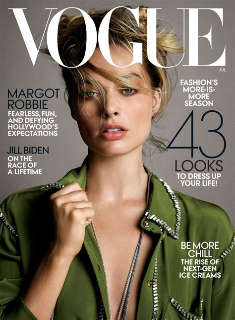 Margot Robbie Vogue Cover, Photographed by Inez and Vinoodh | Vogue covers, Vogue us, Vogue ...