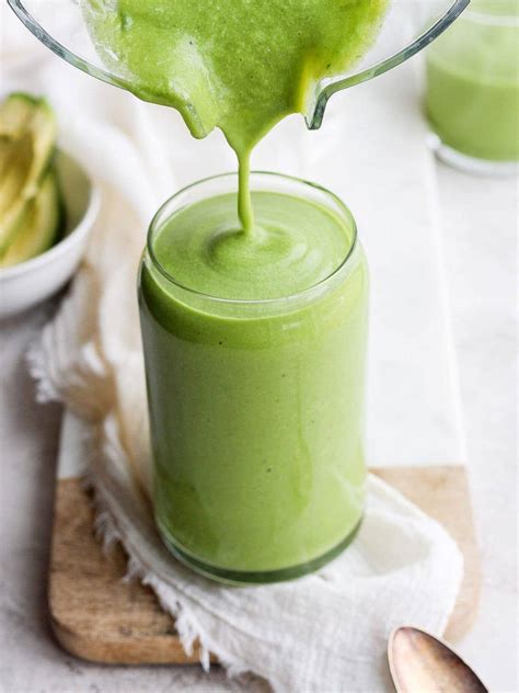 Best Avocado Smoothie - Fit Foodie Finds