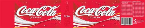 Coca Cola Etikett Vorlage