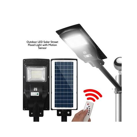 Outdoor LED Solar Street Flood Light with Motion Sensor