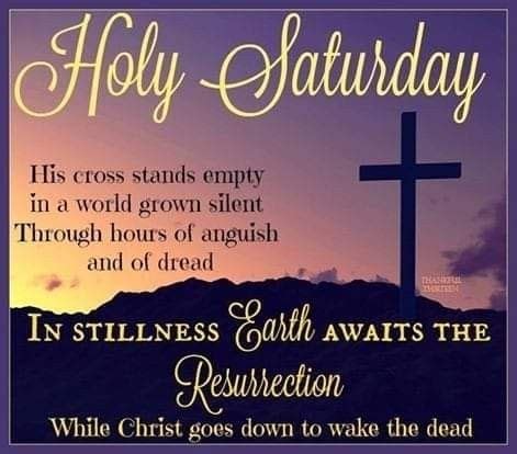 30 Holy Saturday Images & Quotes ideas in 2021 | holy saturday, saturday images, holy saturday ...