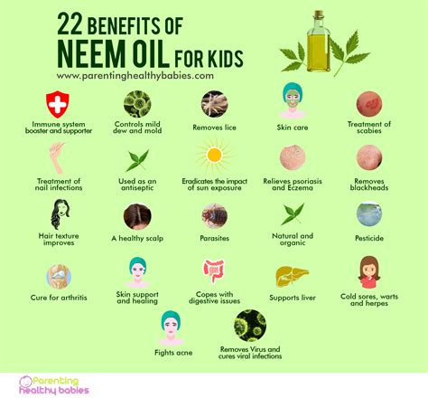 22 benefits of neem oil for kids