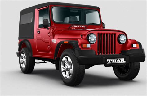 Molten Red Rage Mahindra Thar CRDE 4WD BS4(Diesel)4WD at Rs 993000 in Naharlagun