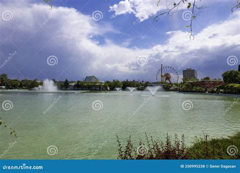 Ankara Genclik Parki or Youth Park in Literally. Travel To Ankara Stock Photo - Image of green ...