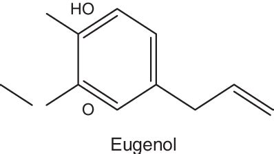 Molecular structure of eugenol. | Download Scientific Diagram