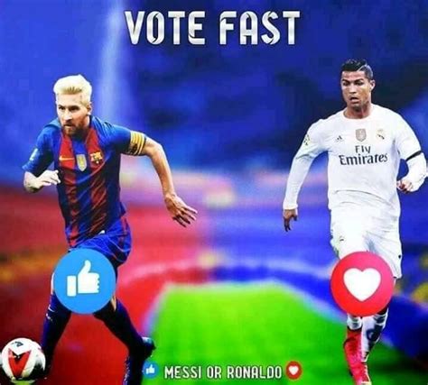 Who has more fans #ronaldo #messi #ronaldovsmessi | Messi vs ronaldo, Messi vs, Football lovers