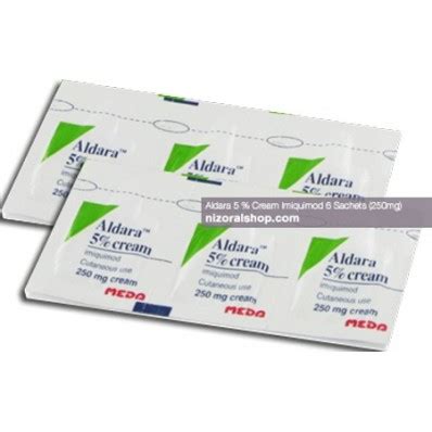 Aldara Cream 5 % Imiquimod 12 Sachets | Nizoralshop