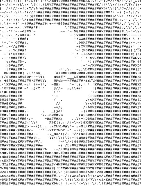 All This Is That: Remembering mainframe ASCII printouts (with images of Lincoln, Marilyn, Mickey ...