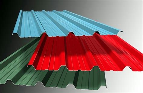 Galvanized Iron Color Coated TATA Corrugated Roofing Sheets, Rs 100 /kg | ID: 22459390097