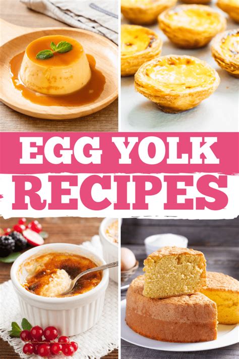 30 Egg Yolk Recipes for Leftover Egg Yolks - Insanely Good