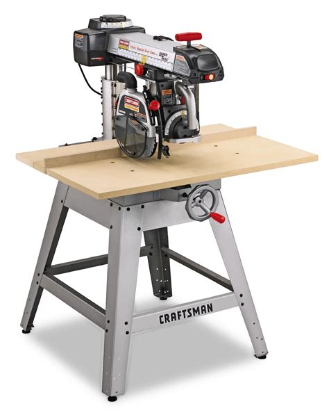 Craftsman 3 HP 10" Radial Arm Saw with LaserTrac ™ 22010