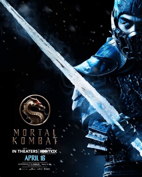 Mortal Kombat character posters showcase the roster of the movie reboot