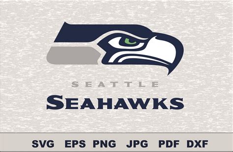 Seattle Seahawks SVG DXF Logo Silhouette Studio Transfer Iron on Cut ...