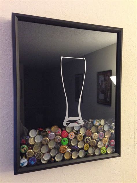 Beer Cap Collector Shadow Box - Craft Beer Time