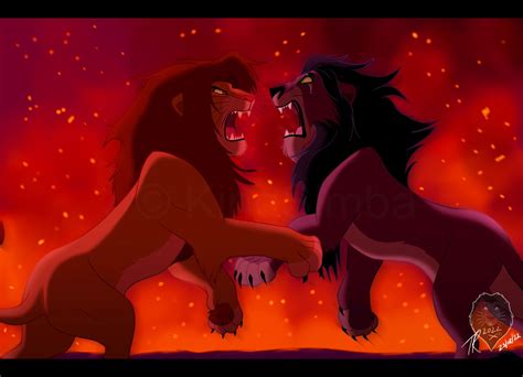 Lion King Simba Vs Scar