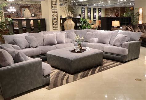 Jackson Barkley Sectional Sofa Set - Grey JF-4442-SECT-SET-Grey at Homelement.com