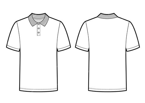 Polo Shirt Template