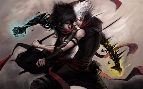 Anime Warrior Wallpaper - WallpaperSafari