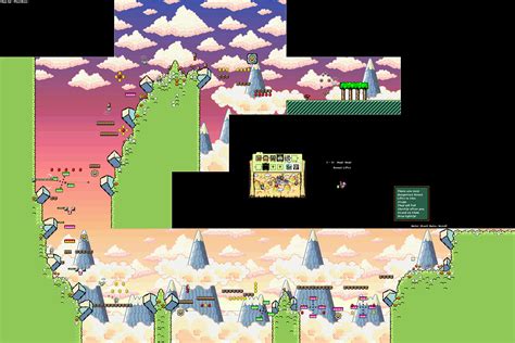 Super Mario World 2: Yoshi's Island Game Maps