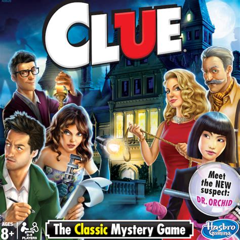 Clue Board Game Kills Off Mrs. White, Adds Dr. Orchid - New Change to Hasbro Game