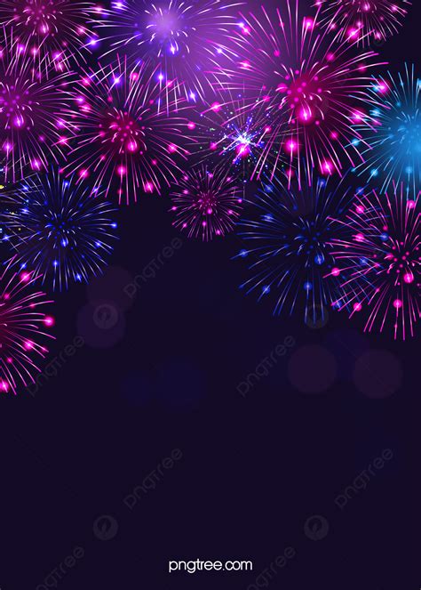 New Year Firework Party Celebration Background Wallpaper Image For Free Download - Pngtree