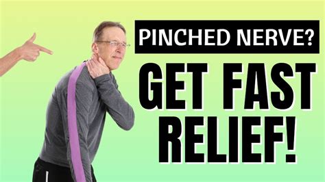 Most Important Exercises to Help Pinched Nerve & Neck Pain! FAST-RELIEF ...