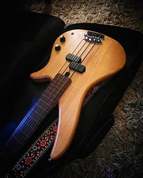 Was gifted this beautiful fretless, it sounds amazing 💜 : r/BassGuitar