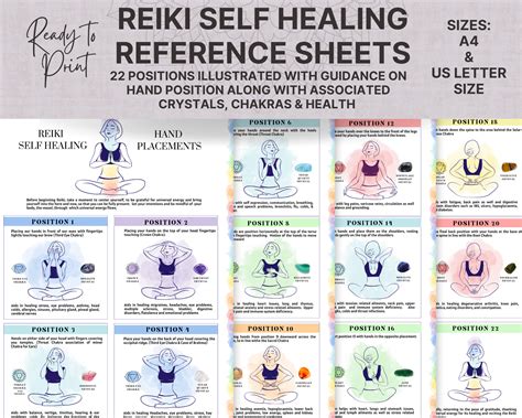 Reiki Hand Positions For Self Healing Usui Reiki Chart, 49% OFF