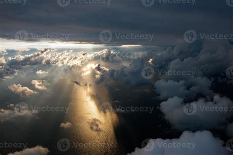 clouds in the sky airplane 17238549 Stock Photo at Vecteezy