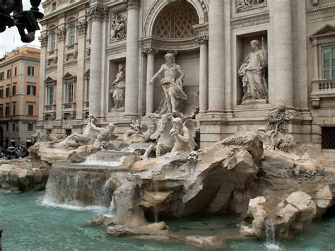 Trevi Fountain In Rome Free Stock Photo - Public Domain Pictures