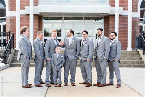 Groom and Groomsmen Grey Suits: The Perfect Look for Your Big Day