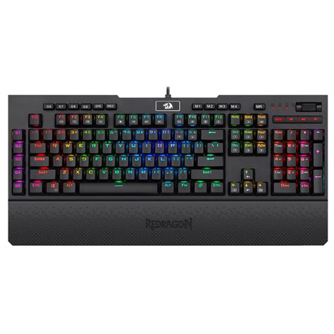 Redragon K586 BRAHMA Mechanical Keyboard 104 Keys Layout with Wrist ...