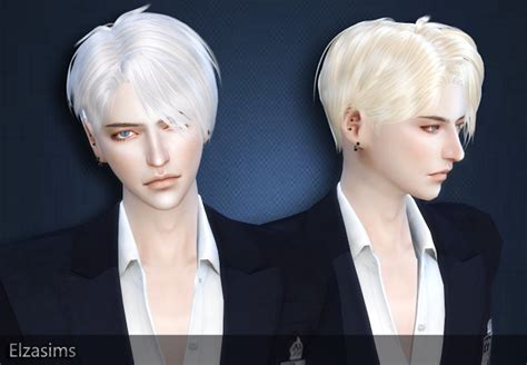 Sims 4 CC's - The Best: Male Hair by Elzasims | Sims 4 hair male, Sims hair, Mens hairstyles