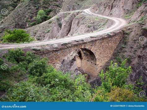 Old Bridge In Dagestan Mountains Stock Photography | CartoonDealer.com #30450926