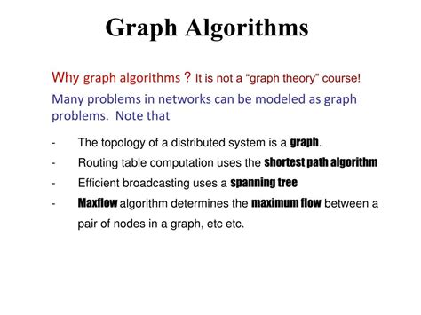 PPT - Graph Algorithms PowerPoint Presentation, free download - ID:3805211