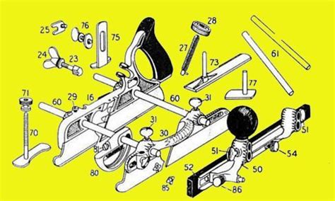 Stanley 45 Plane Parts List | Reviewmotors.co