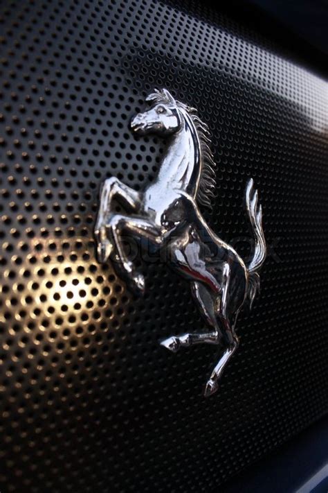 Ferrari Horse Logo | Stock Photo | Colourbox