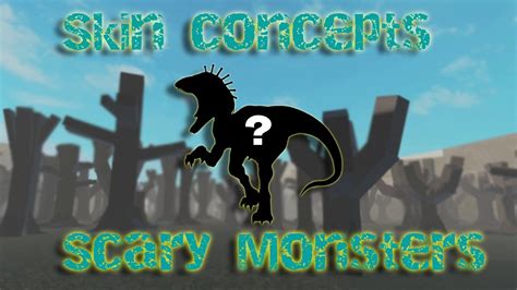 [YBA] Scary Monsters skin concepts - YouTube