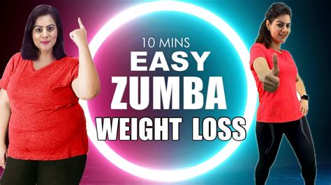 10 Mins Easy Weight Loss Zumba Dance Workout For Beginners At Home🔥Best ...