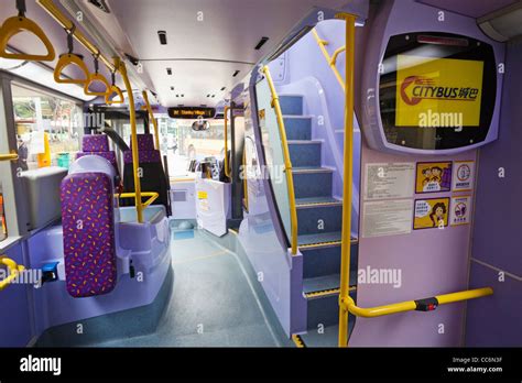 China, Hong Kong, Double Decker Bus Interior Stock Photo, Royalty Free Image: 41944883 - Alamy