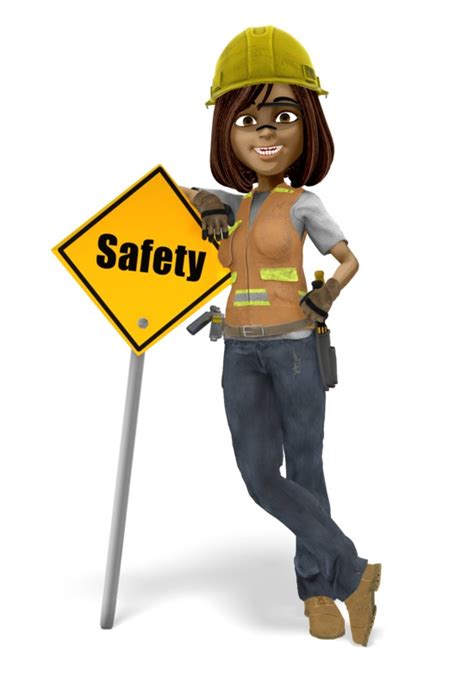 Female Construction Worker Safety PPE Great PowerPoint, 53% OFF