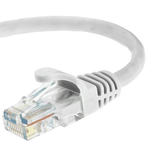 White Cat 6 Ethernet Cable (Cat6 Patch Cable)