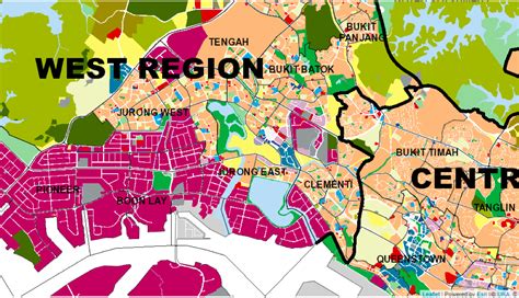 Jurong East Map