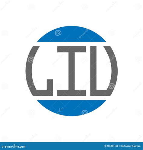 LIV Letter Logo Design On White Background. LIV Creative Initials Circle Logo Concept. LIV ...