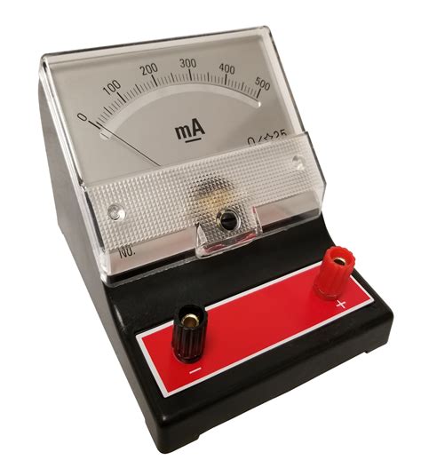 Analog Ammeter, 0mA to 500mA; DC by Go Science Crazy - Walmart.com