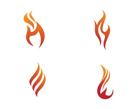 Fire vector icon logo 626684 Vector Art at Vecteezy