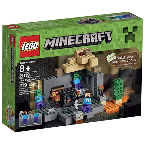 Lego Minecraft 21119 La Mazmorra - $ 422.00 en Mercado Libre