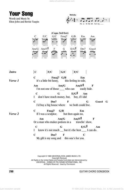 The Fight Song Sheet Music Marilyn Manson Guitar Chords/Lyrics ...