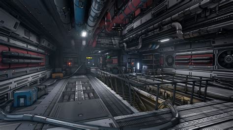 3D model Modular Sci-Fi Environment Unreal Engine VR / AR / low-poly | CGTrader